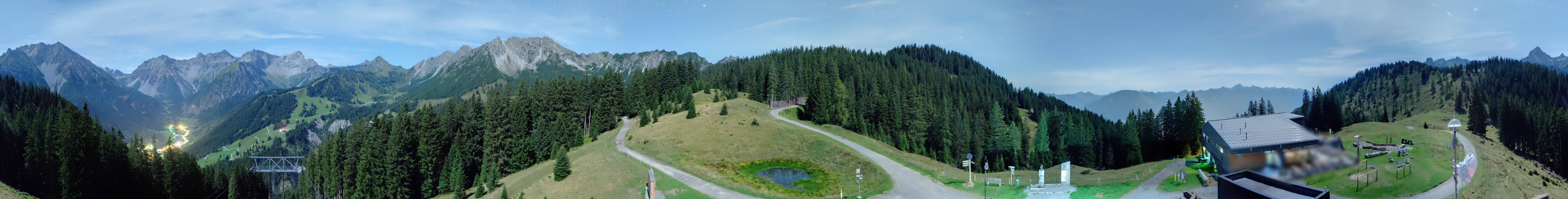 Archiv Foto Webcam Panoramablick Brandnertal, Vorarlberg