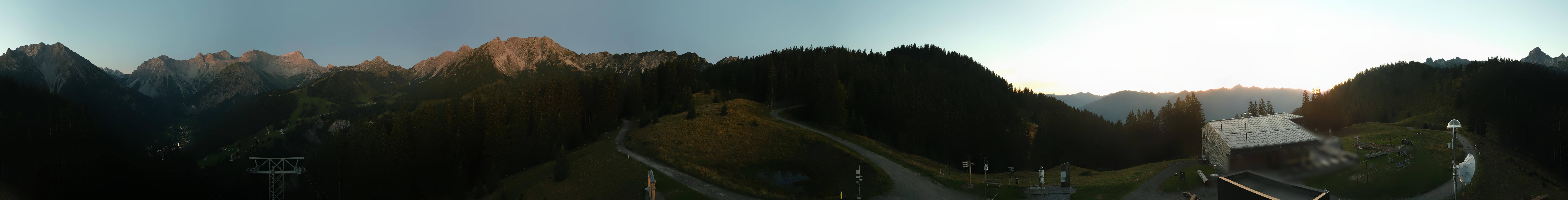 Archiv Foto Webcam Panoramablick Brandnertal, Vorarlberg