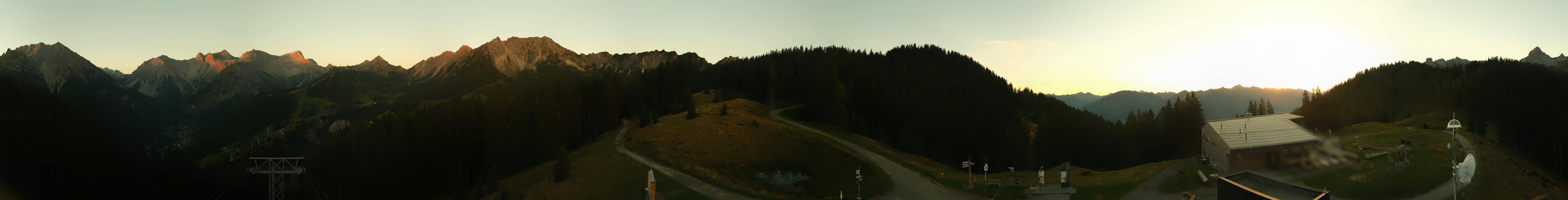 Archiv Foto Webcam Panoramablick Brandnertal, Vorarlberg