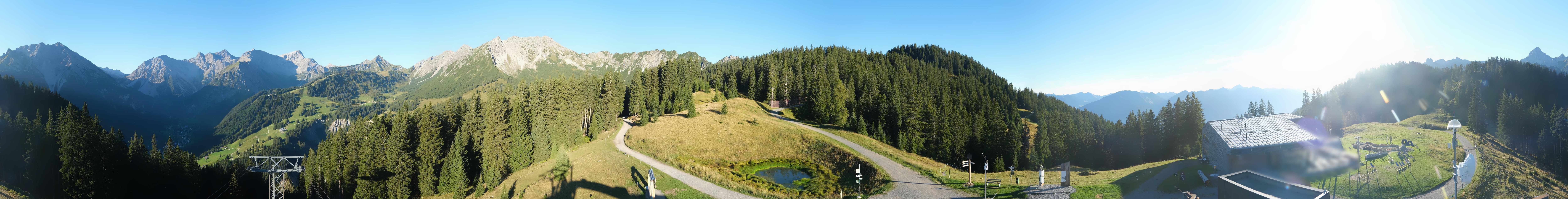 Archiv Foto Webcam Panoramablick Brandnertal, Vorarlberg