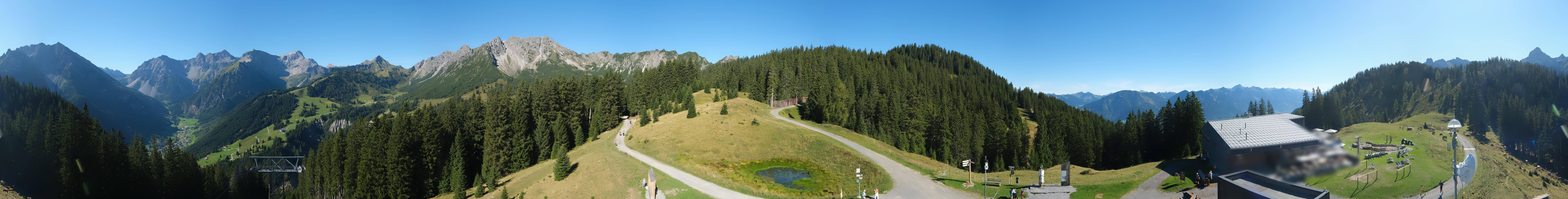 Archiv Foto Webcam Panoramablick Brandnertal, Vorarlberg