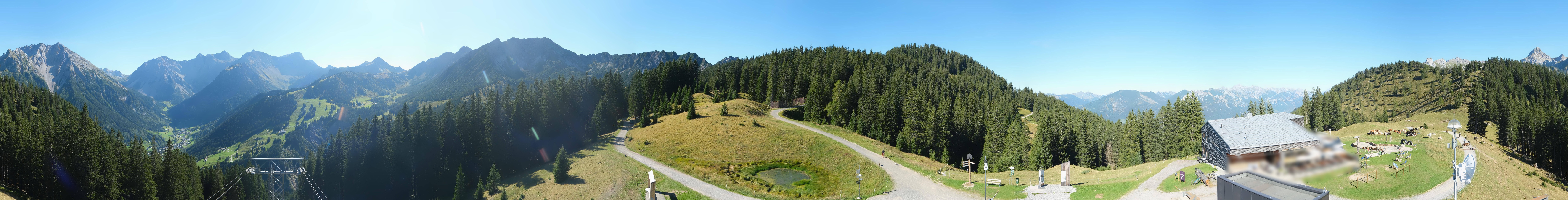 Archiv Foto Webcam Panoramablick Brandnertal, Vorarlberg