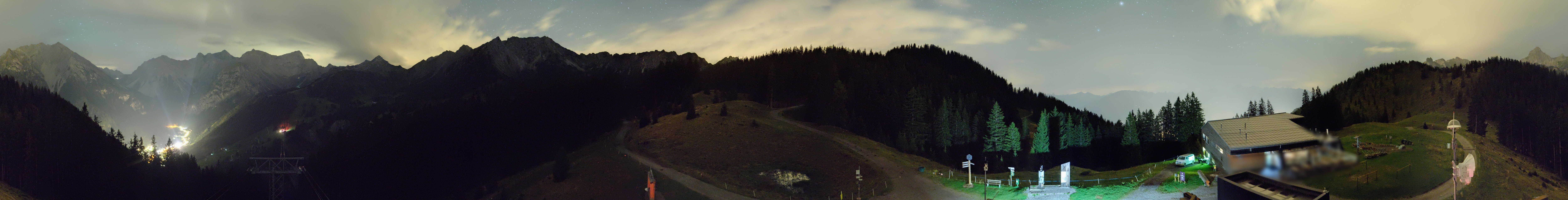 Archived image Webcam Panoramic view valley "Brandnertal", Vorarlberg