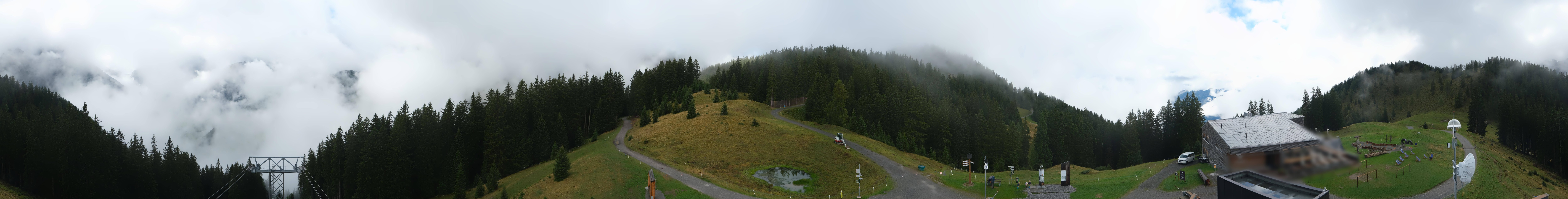 Archiv Foto Webcam Panoramablick Brandnertal, Vorarlberg