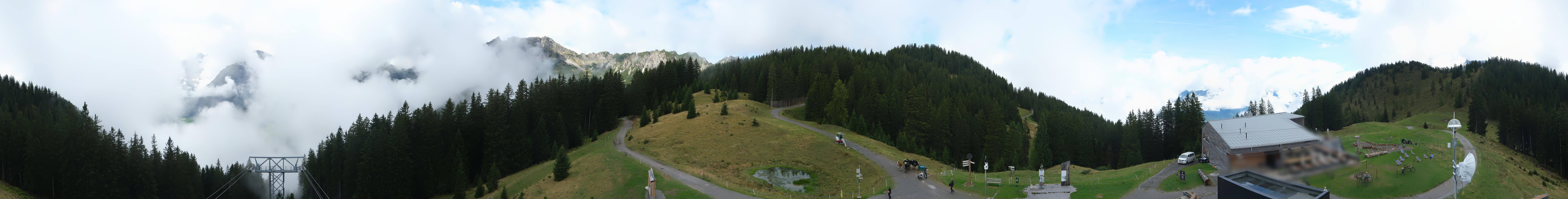 Archiv Foto Webcam Panoramablick Brandnertal, Vorarlberg