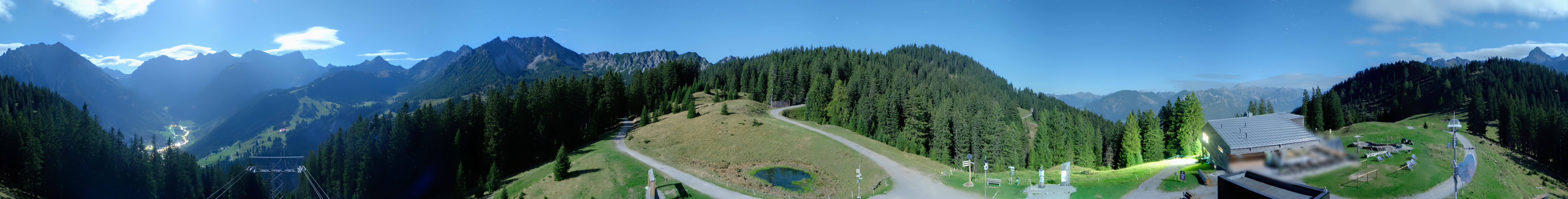 Archiv Foto Webcam Panoramablick Brandnertal, Vorarlberg