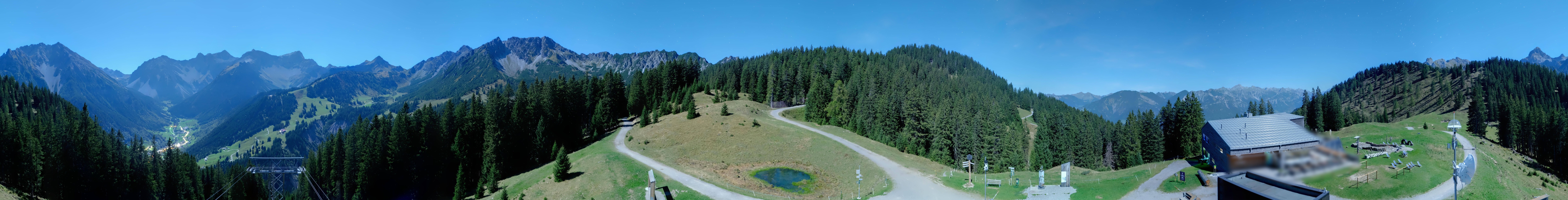Archiv Foto Webcam Panoramablick Brandnertal, Vorarlberg