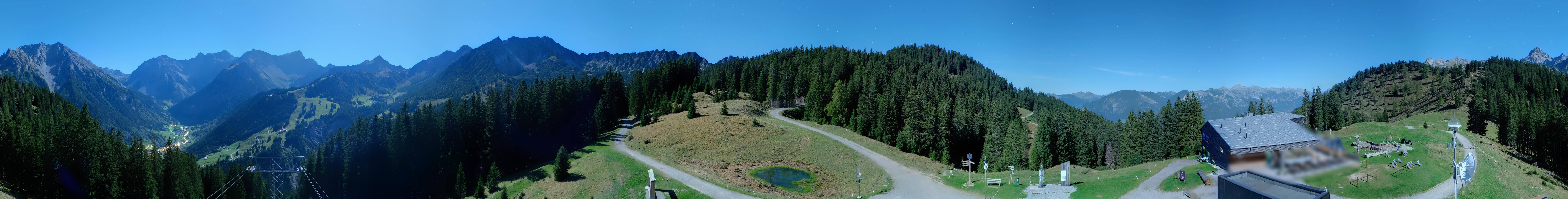 Archiv Foto Webcam Panoramablick Brandnertal, Vorarlberg