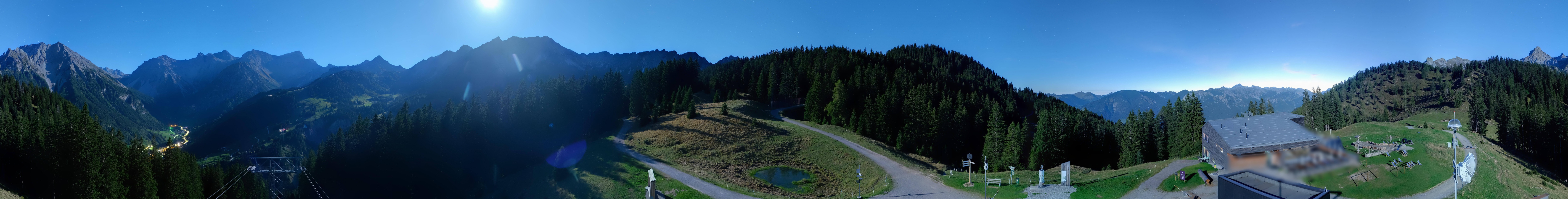 Archiv Foto Webcam Panoramablick Brandnertal, Vorarlberg