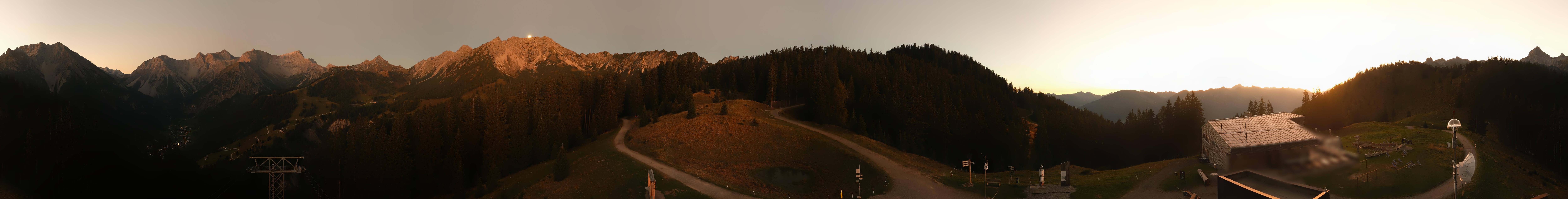 Archiv Foto Webcam Panoramablick Brandnertal, Vorarlberg