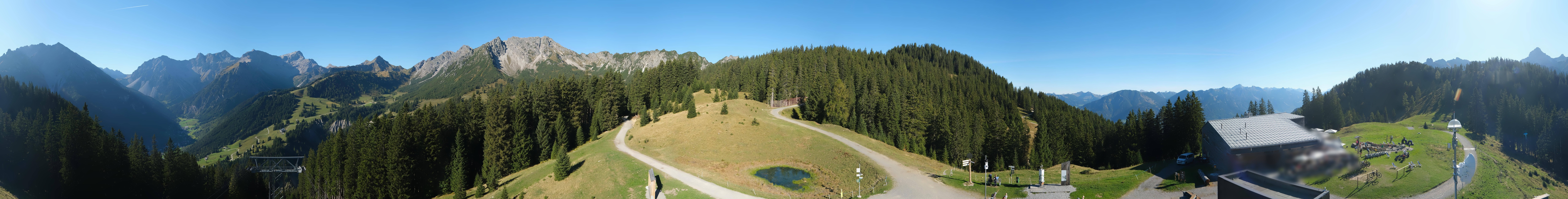 Archiv Foto Webcam Panoramablick Brandnertal, Vorarlberg