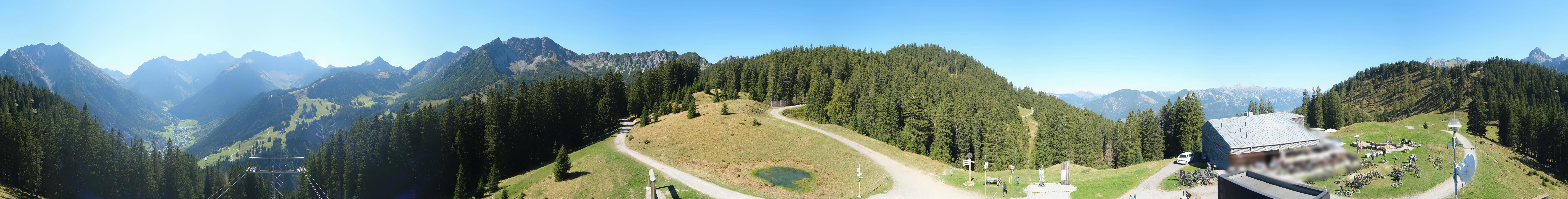 Archiv Foto Webcam Panoramablick Brandnertal, Vorarlberg