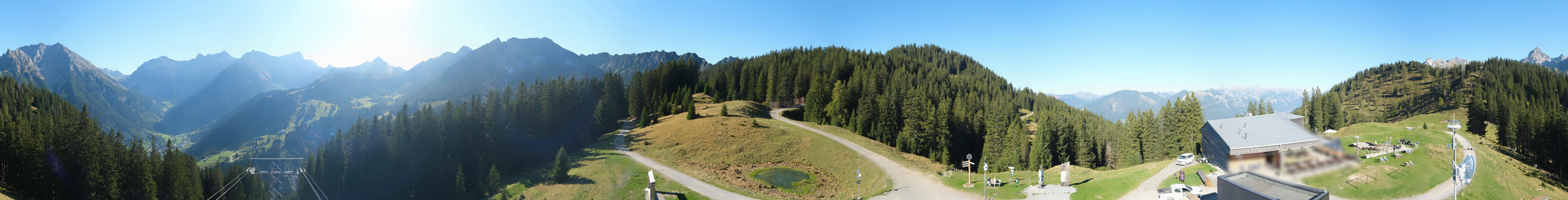 Archiv Foto Webcam Panoramablick Brandnertal, Vorarlberg