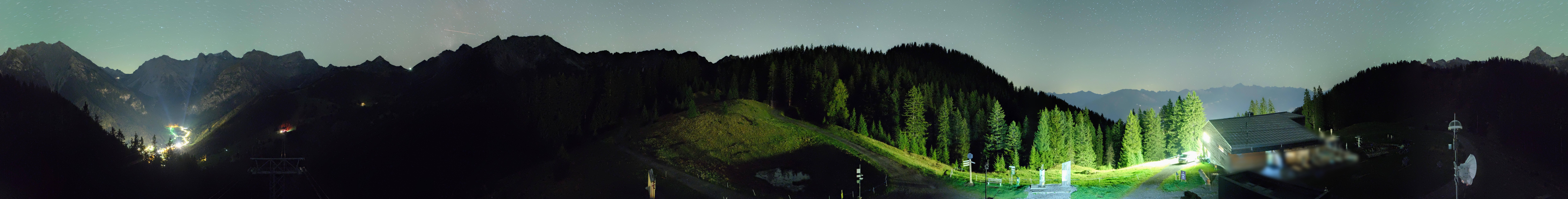 Archived image Webcam Panoramic view valley "Brandnertal", Vorarlberg
