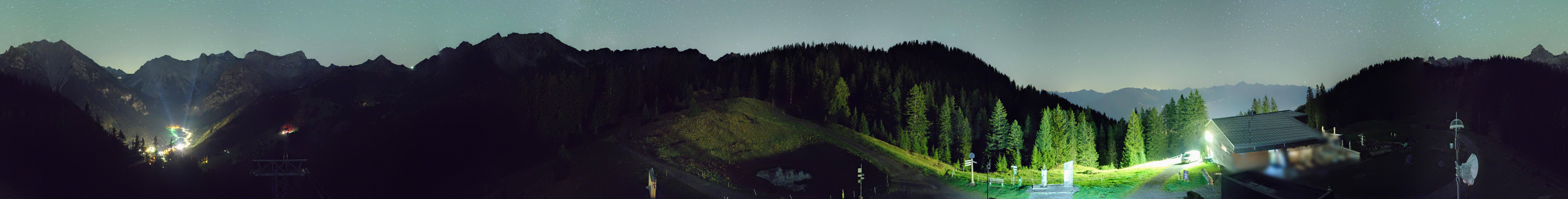 Archived image Webcam Panoramic view valley "Brandnertal", Vorarlberg