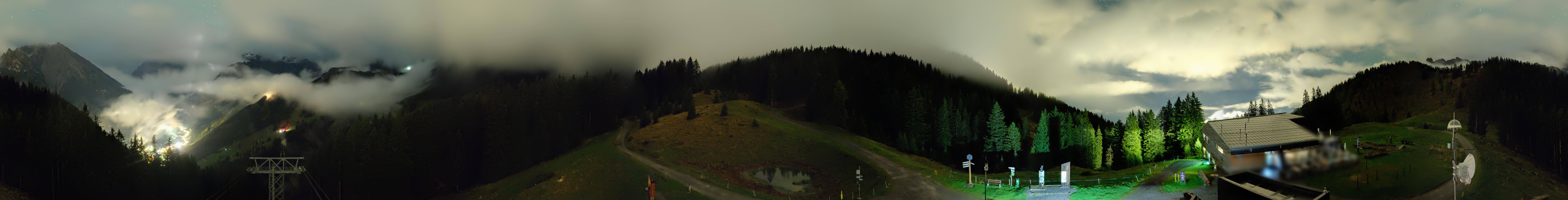 Archiv Foto Webcam Panoramablick Brandnertal, Vorarlberg