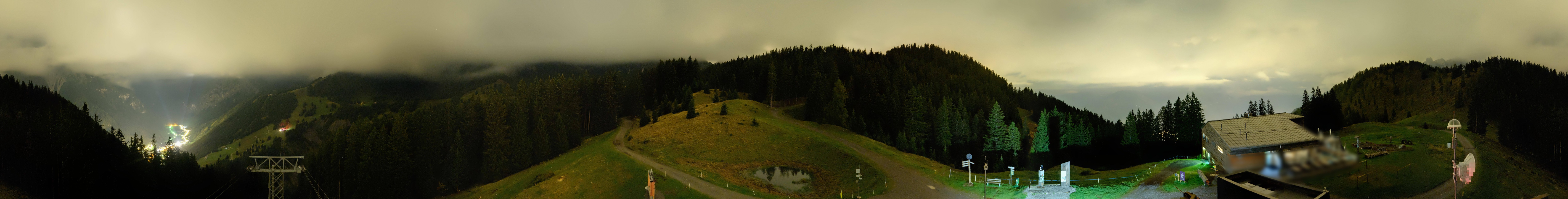 Archived image Webcam Panoramic view valley "Brandnertal", Vorarlberg