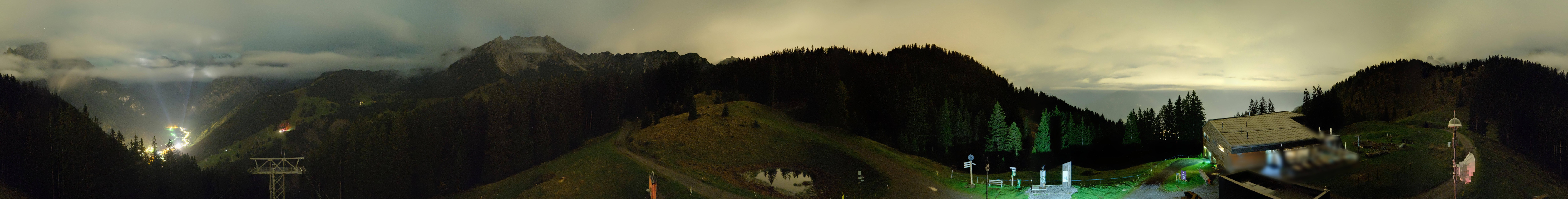 Archived image Webcam Panoramic view valley "Brandnertal", Vorarlberg