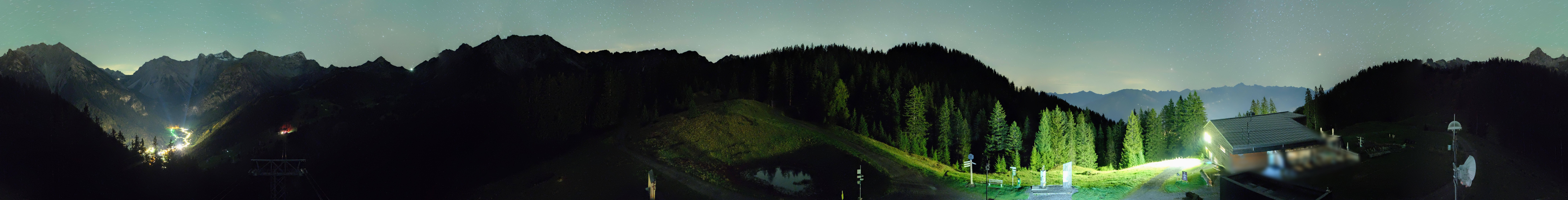 Archiv Foto Webcam Panoramablick Brandnertal, Vorarlberg