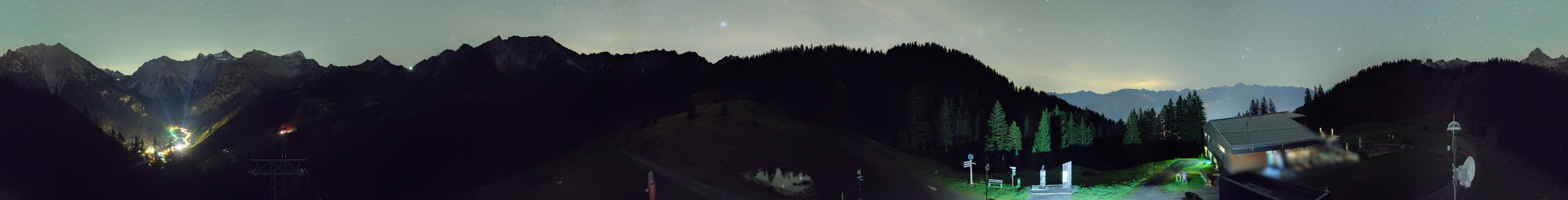 Archiv Foto Webcam Panoramablick Brandnertal, Vorarlberg