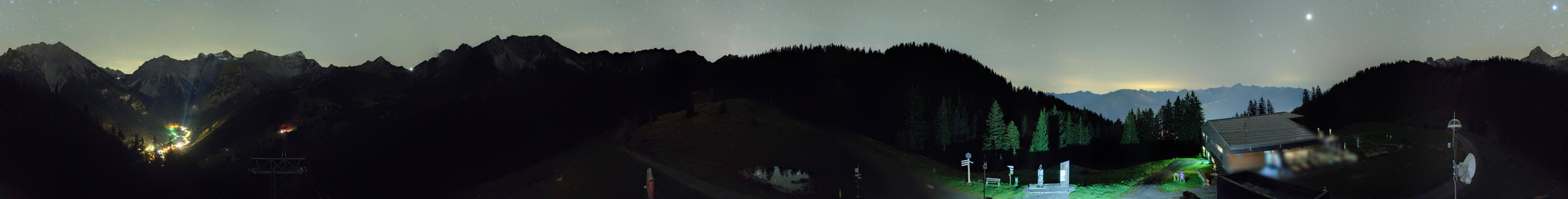Archiv Foto Webcam Panoramablick Brandnertal, Vorarlberg