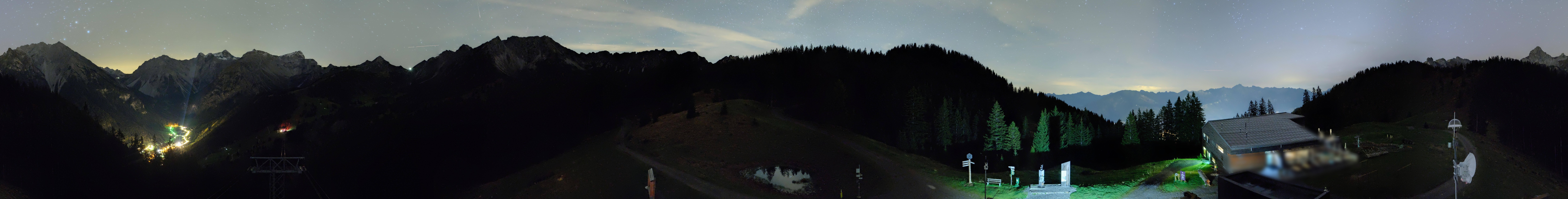 Archiv Foto Webcam Panoramablick Brandnertal, Vorarlberg