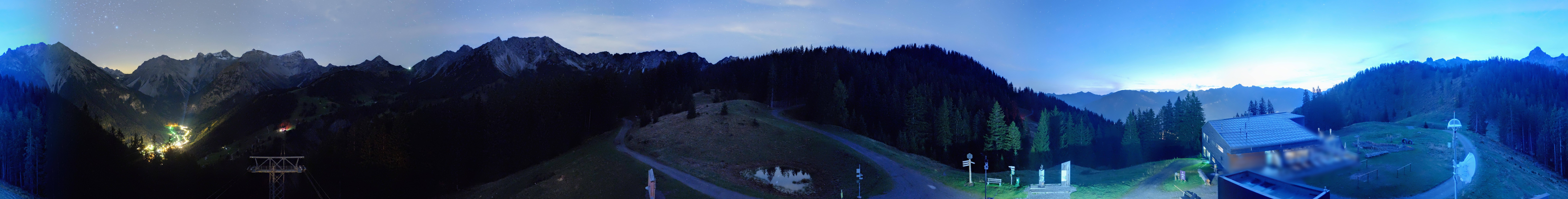 Archiv Foto Webcam Panoramablick Brandnertal, Vorarlberg