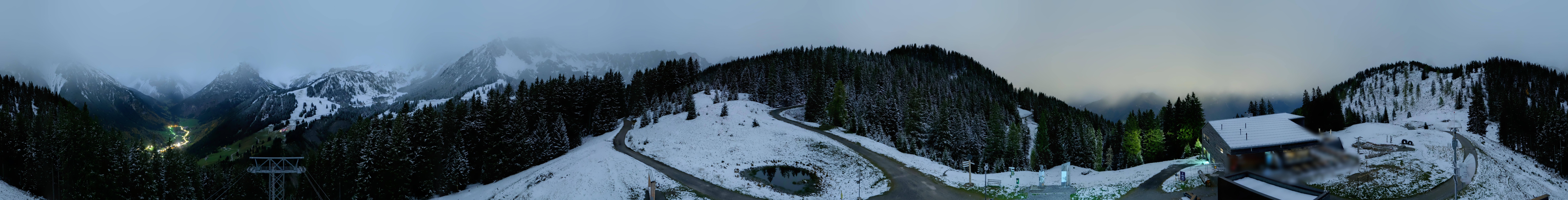 Archiv Foto Webcam Panoramablick Brandnertal, Vorarlberg