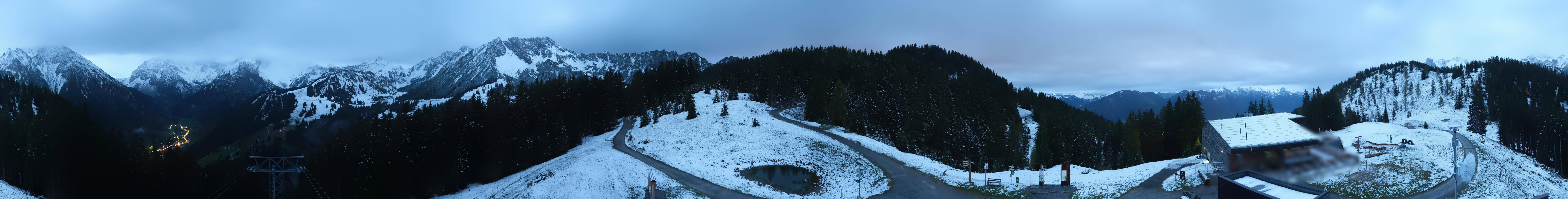 Archiv Foto Webcam Panoramablick Brandnertal, Vorarlberg