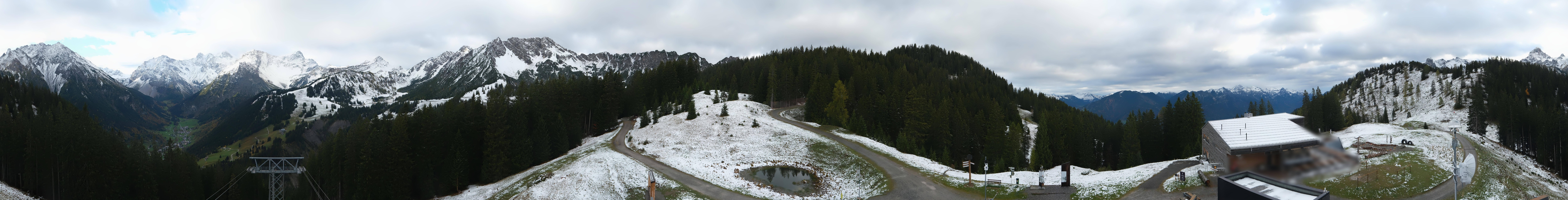 Archiv Foto Webcam Panoramablick Brandnertal, Vorarlberg