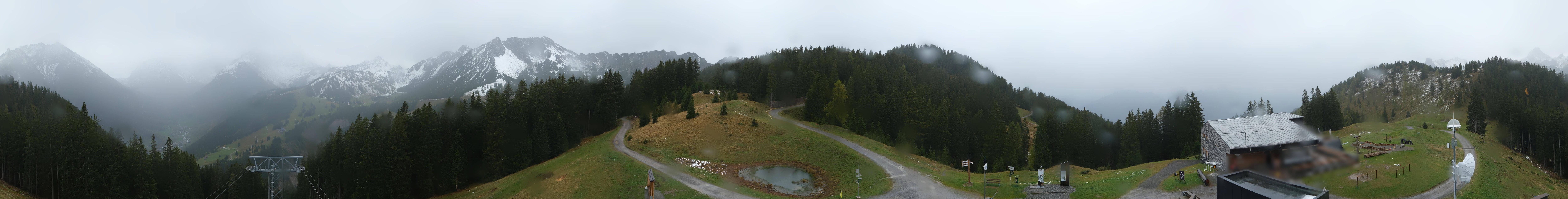 Archiv Foto Webcam Panoramablick Brandnertal, Vorarlberg