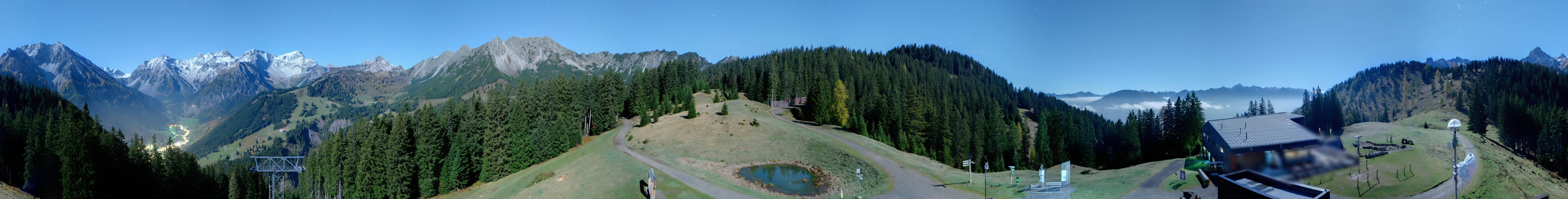 Archiv Foto Webcam Panoramablick Brandnertal, Vorarlberg