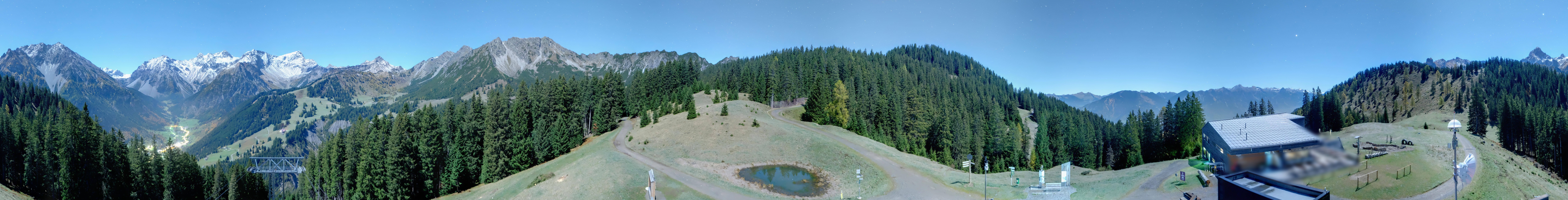Archiv Foto Webcam Panoramablick Brandnertal, Vorarlberg