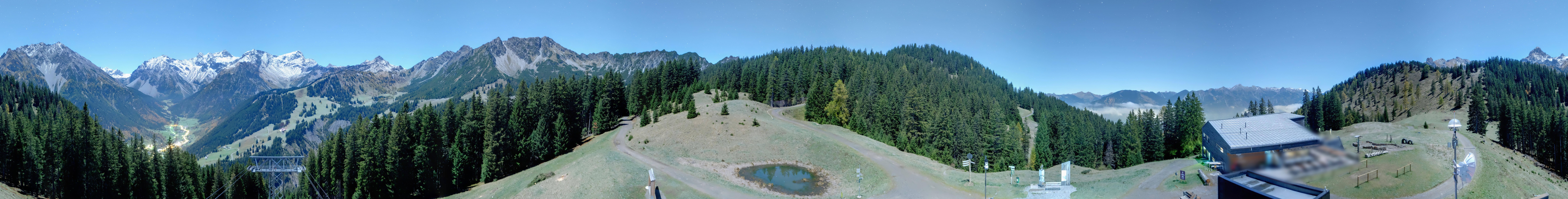 Archiv Foto Webcam Panoramablick Brandnertal, Vorarlberg