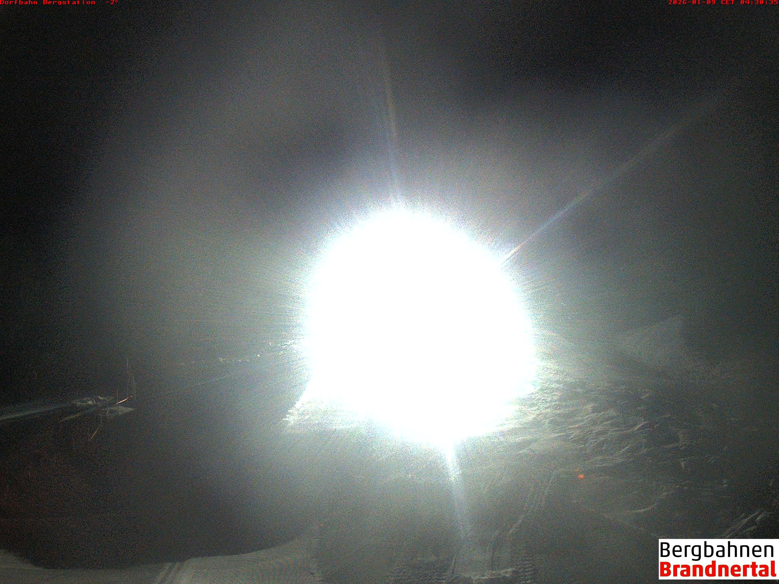 Archiv Foto Webcam Bergstation Dorfbahn, Brandnertal in Vorarlberg