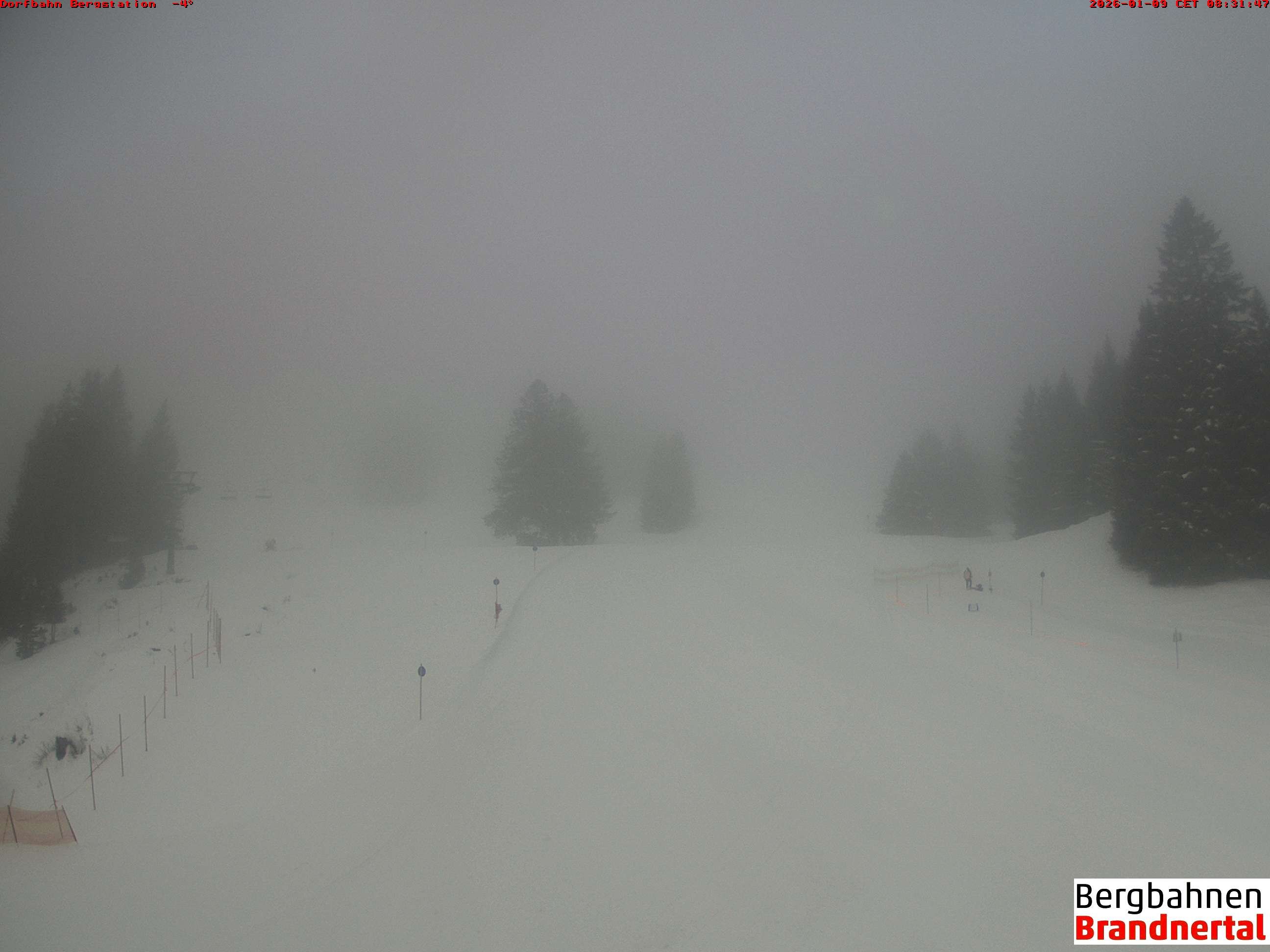 Archiv Foto Webcam Bergstation Dorfbahn, Brandnertal in Vorarlberg