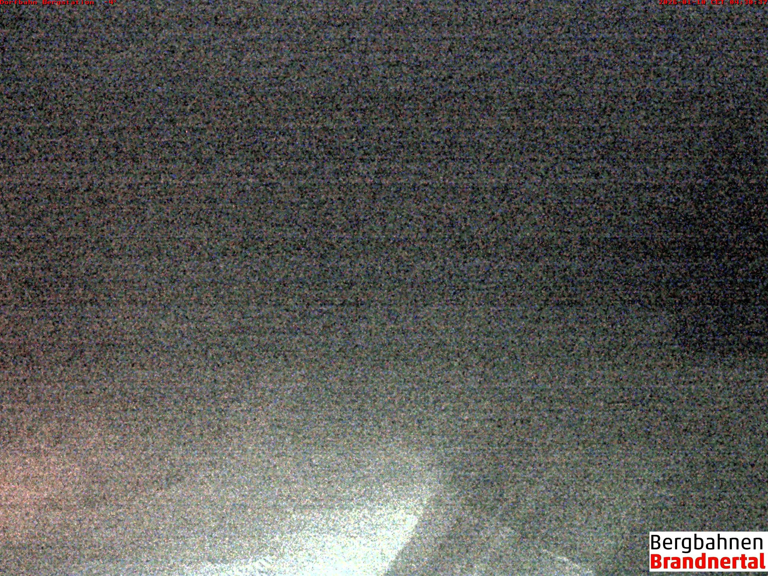 Archived image Webcam mountain station "Dorfbahn", valley "Brandnertal"