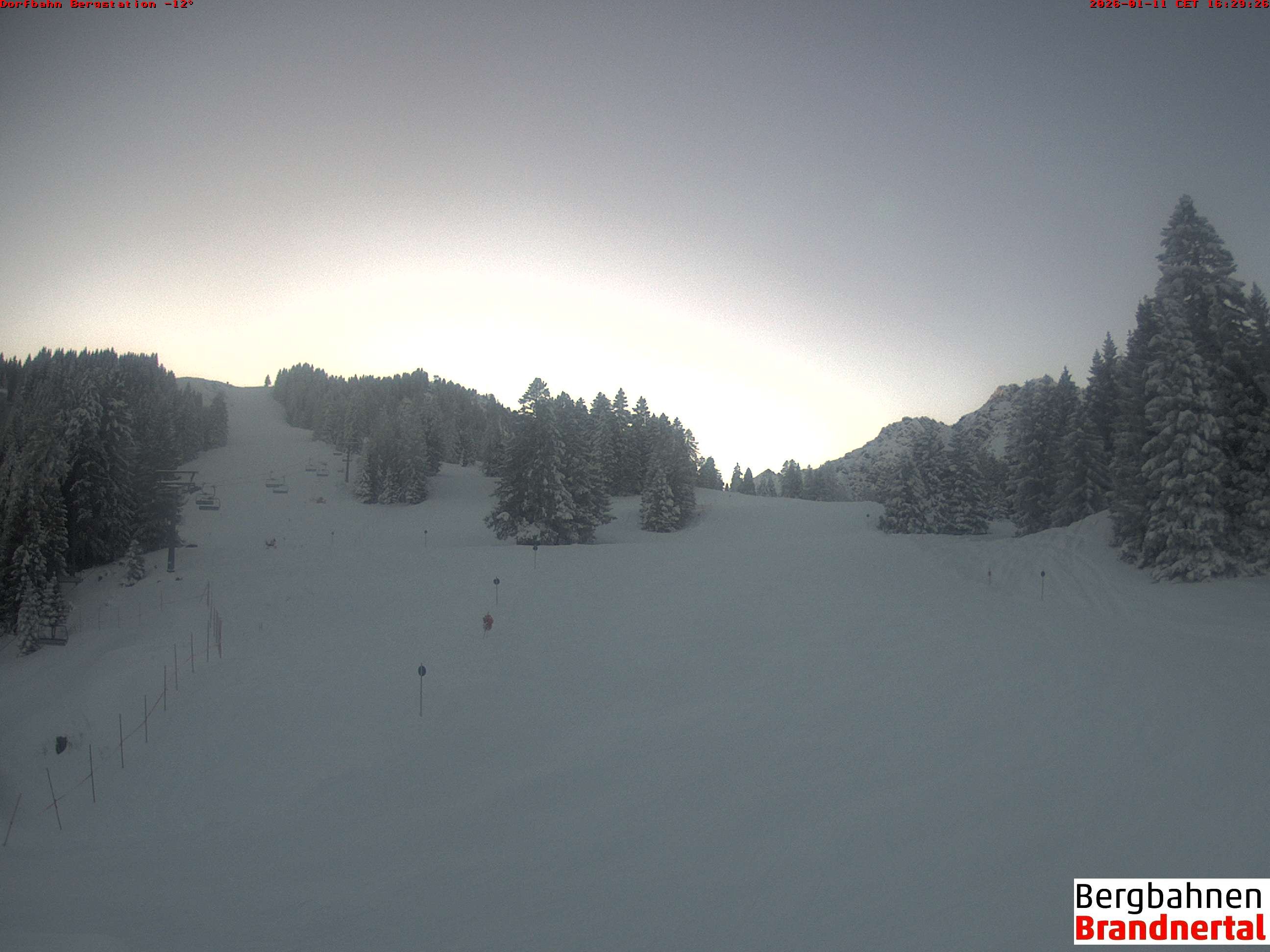 Archiv Foto Webcam Bergstation Dorfbahn, Brandnertal in Vorarlberg