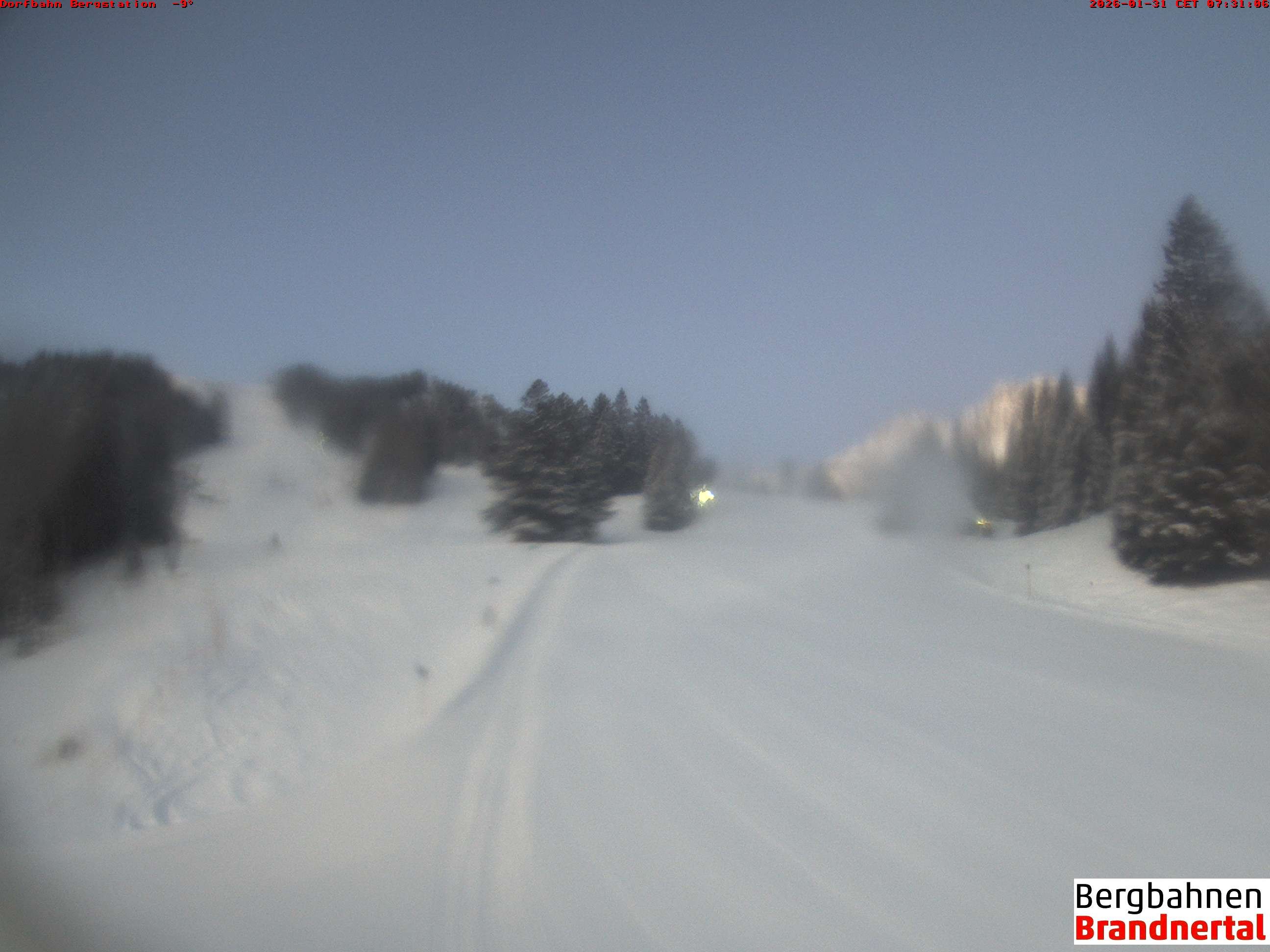 Archiv Foto Webcam Bergstation Dorfbahn, Brandnertal in Vorarlberg