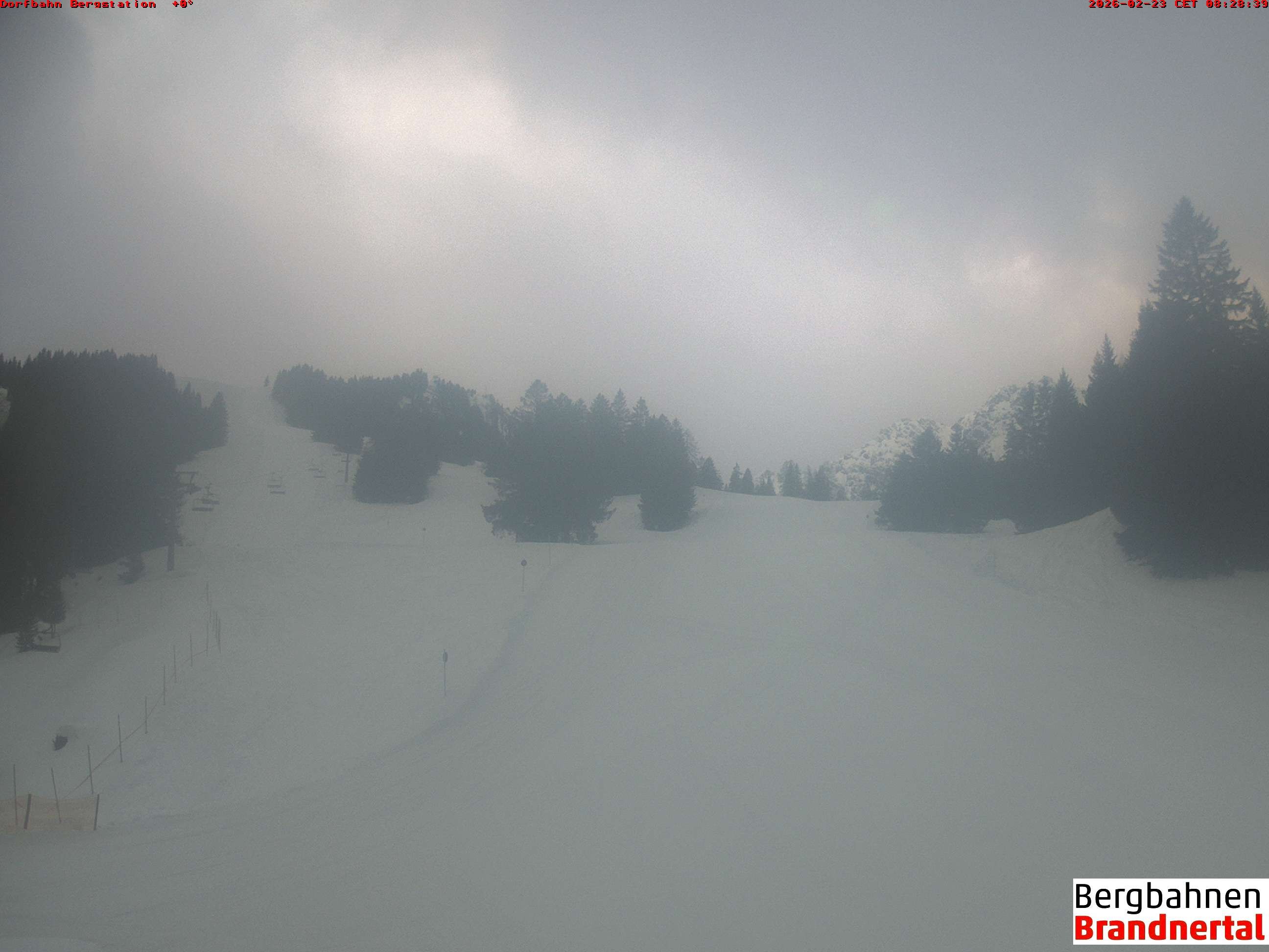 Archiv Foto Webcam Bergstation Dorfbahn, Brandnertal in Vorarlberg