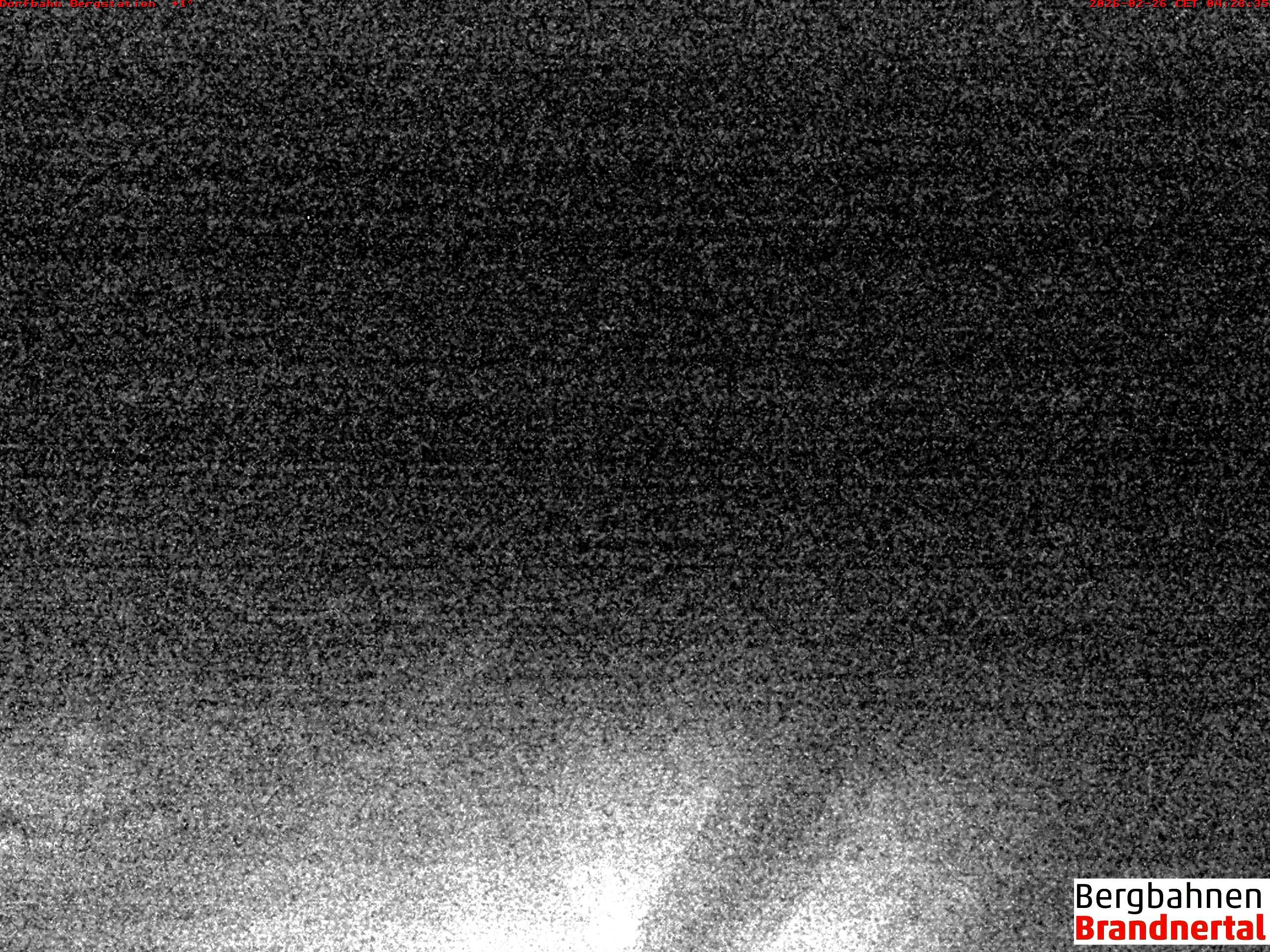 Archived image Webcam mountain station "Dorfbahn", valley "Brandnertal"