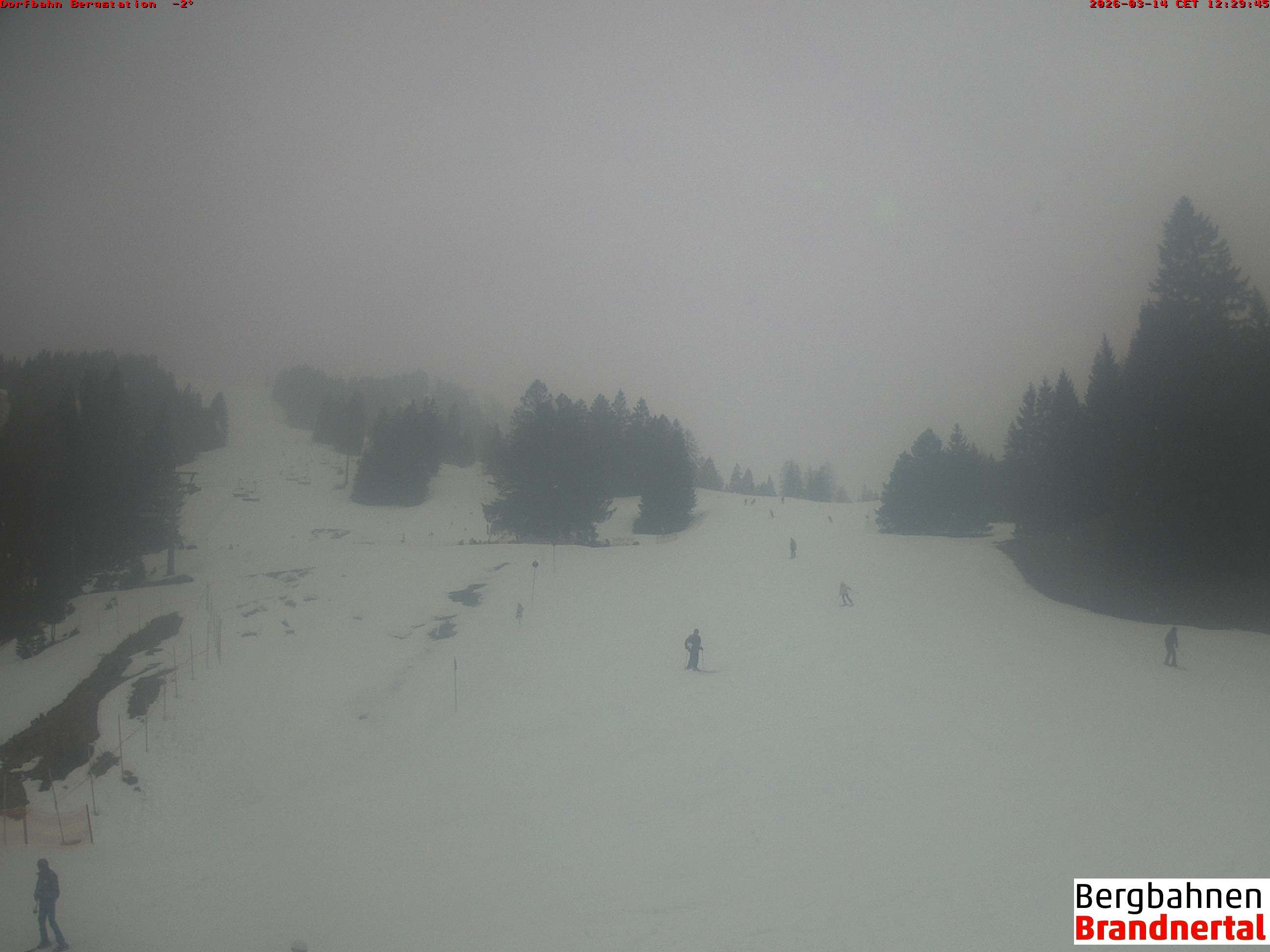 Archiv Foto Webcam Bergstation Dorfbahn, Brandnertal in Vorarlberg