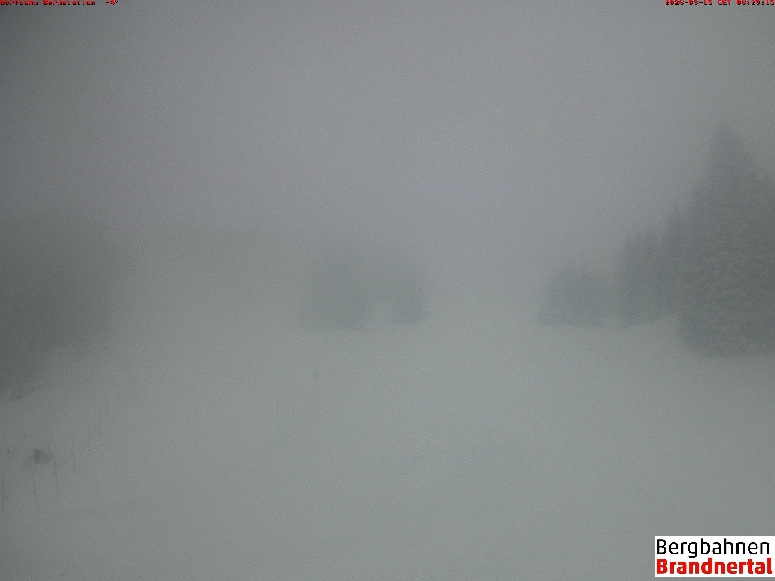 Archiv Foto Webcam Bergstation Dorfbahn, Brandnertal in Vorarlberg