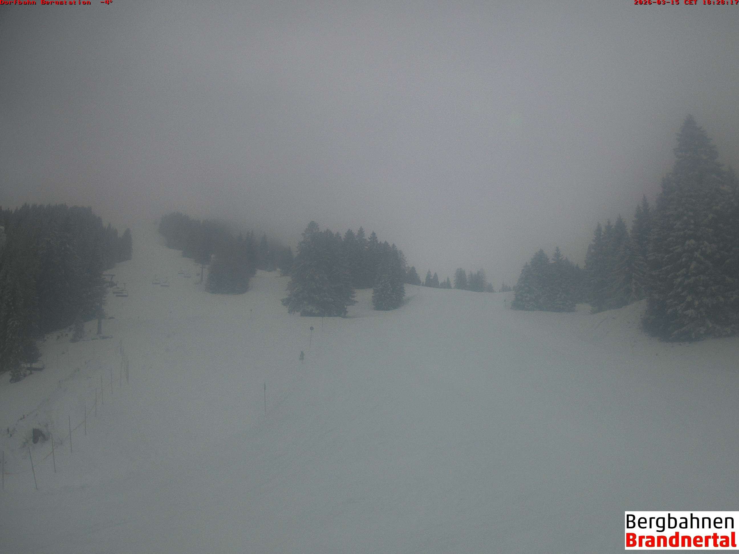 Archiv Foto Webcam Bergstation Dorfbahn, Brandnertal in Vorarlberg