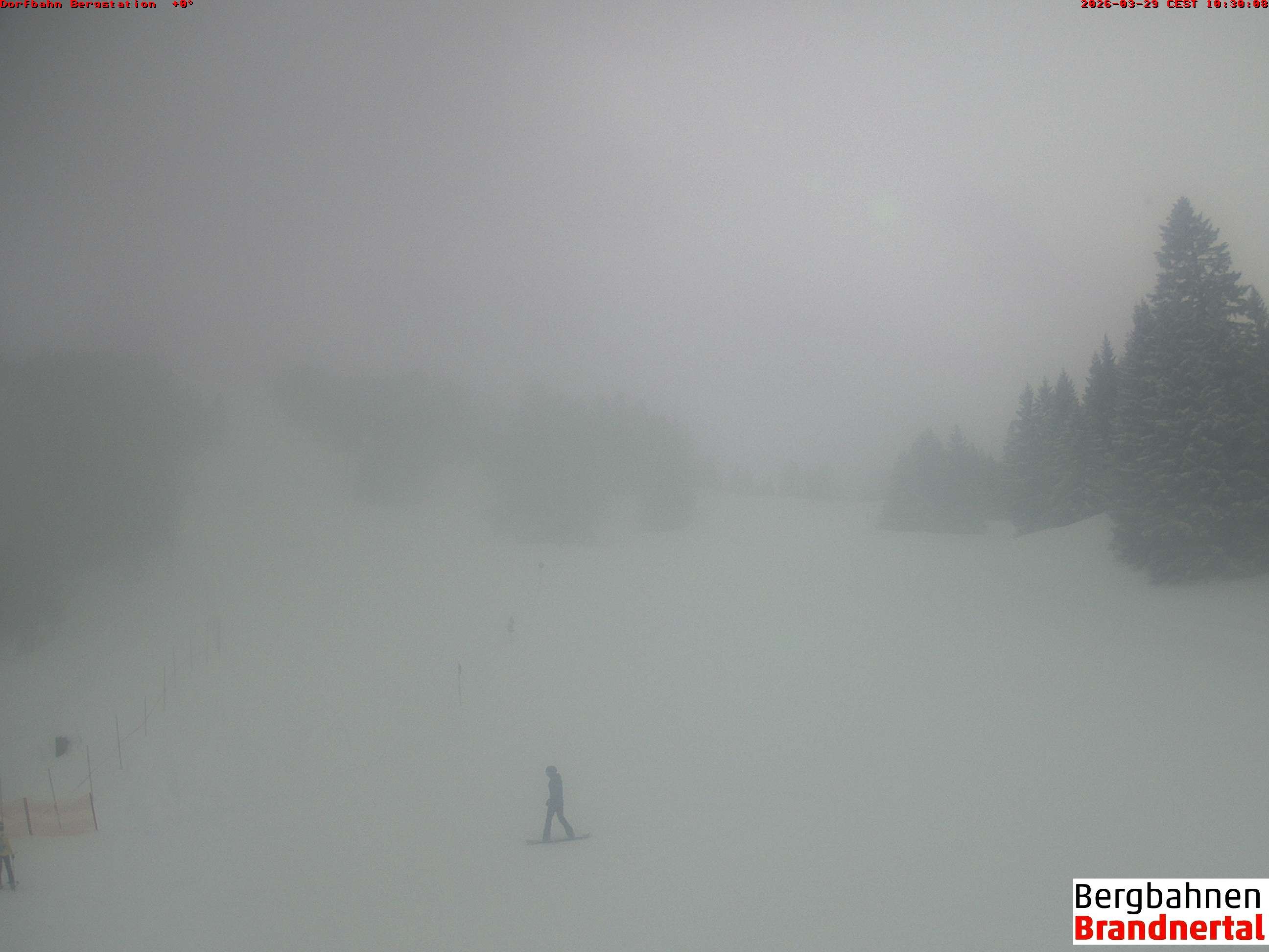 Archiv Foto Webcam Bergstation Dorfbahn, Brandnertal in Vorarlberg