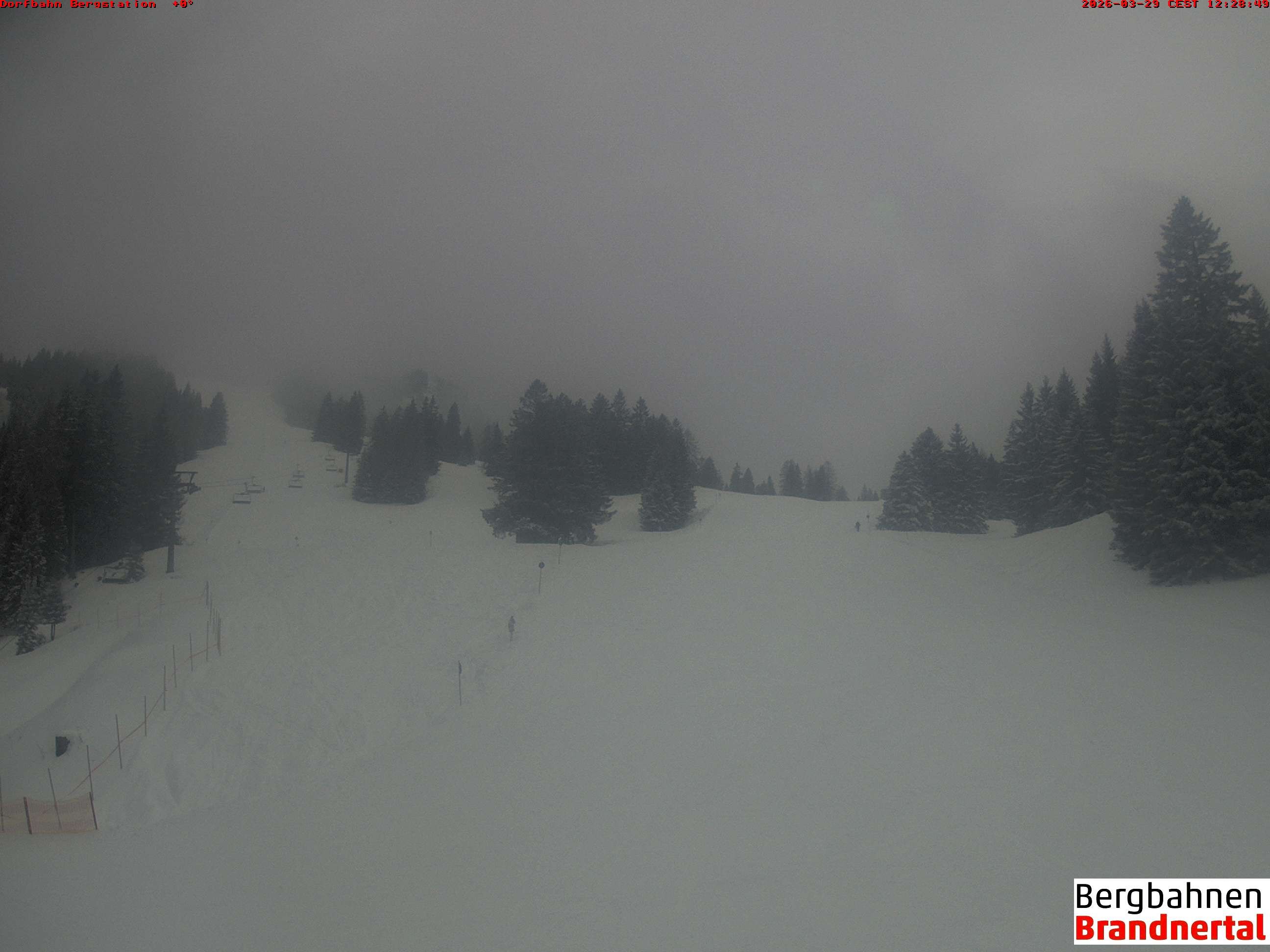 Archiv Foto Webcam Bergstation Dorfbahn, Brandnertal in Vorarlberg