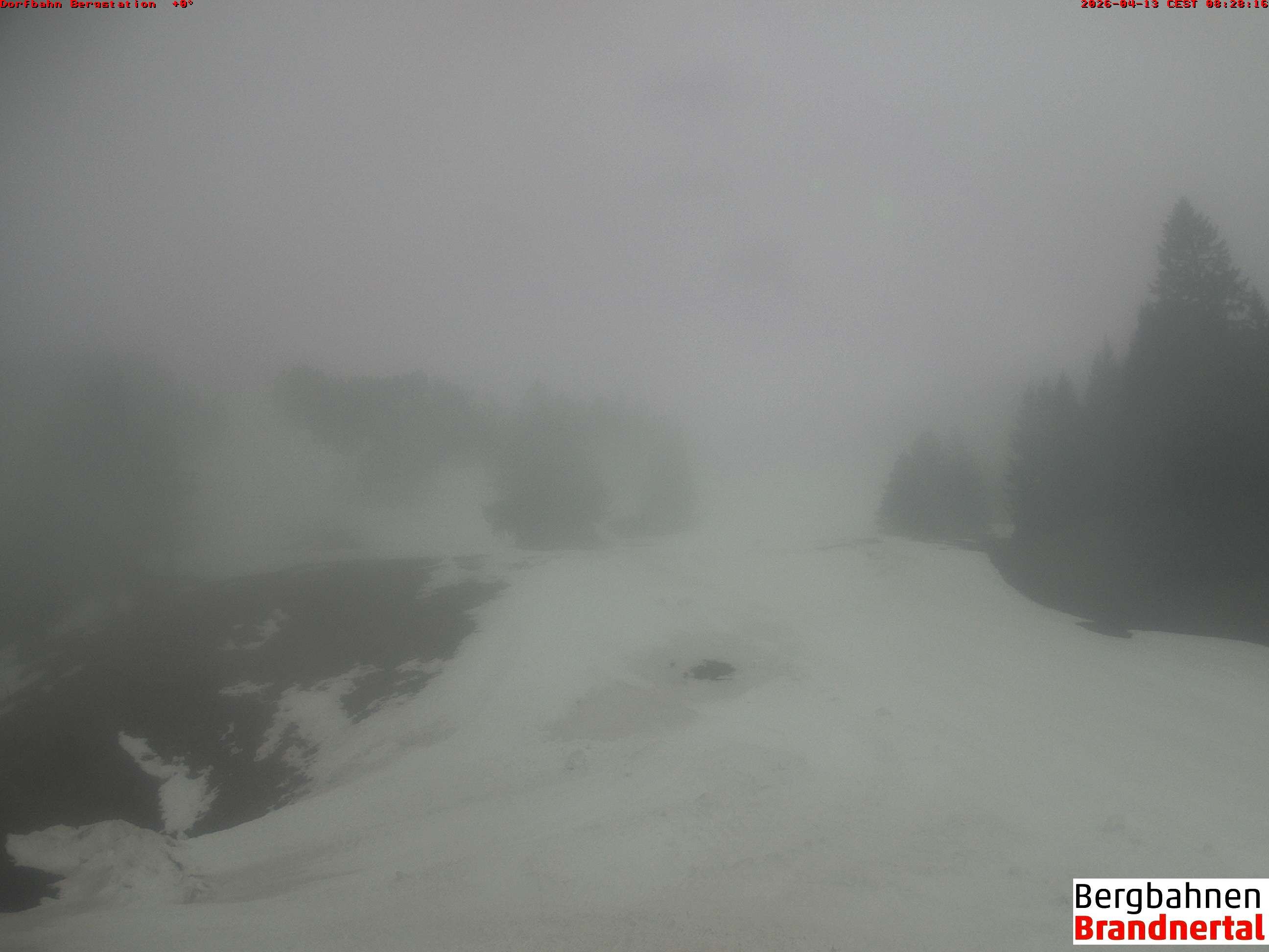 Archiv Foto Webcam Bergstation Dorfbahn, Brandnertal in Vorarlberg