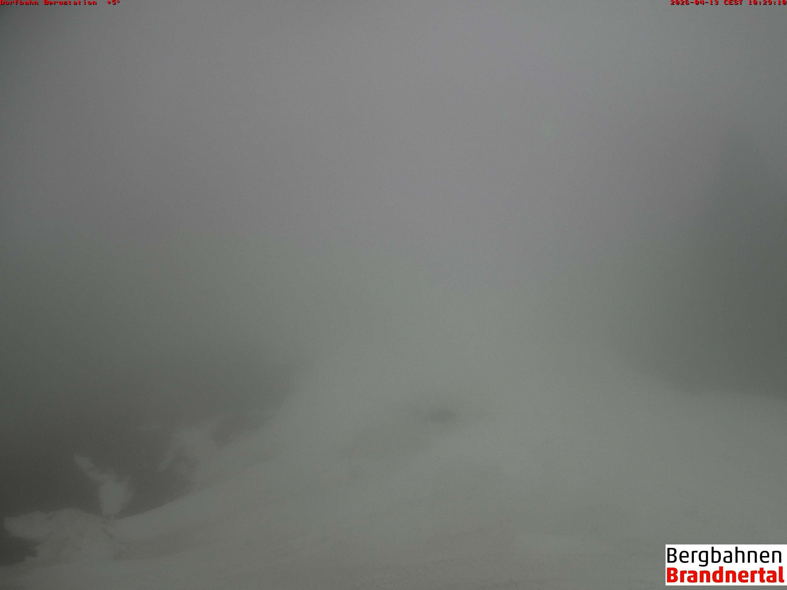 Archiv Foto Webcam Bergstation Dorfbahn, Brandnertal in Vorarlberg