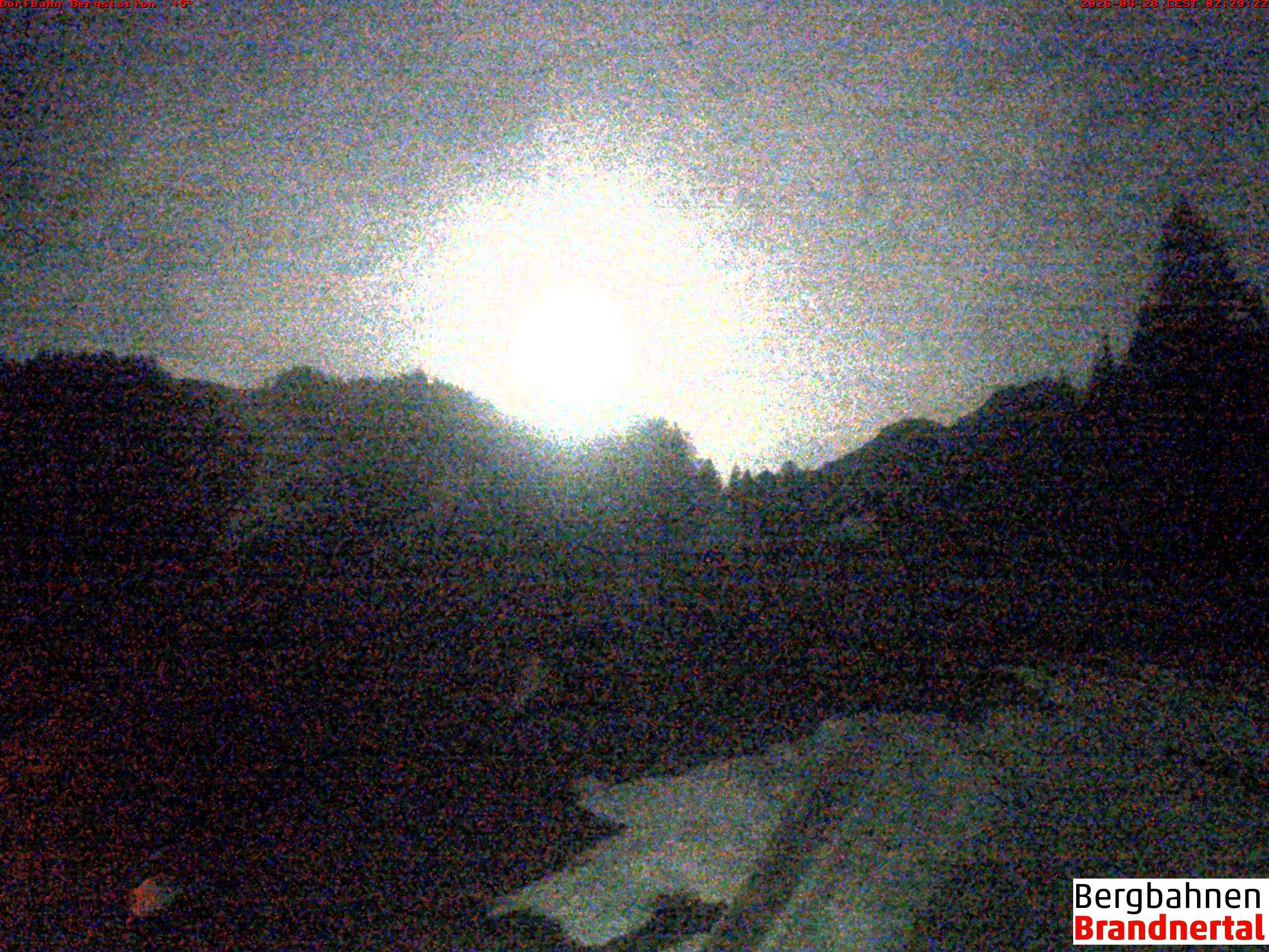 Archiv Foto Webcam Bergstation Dorfbahn, Brandnertal in Vorarlberg