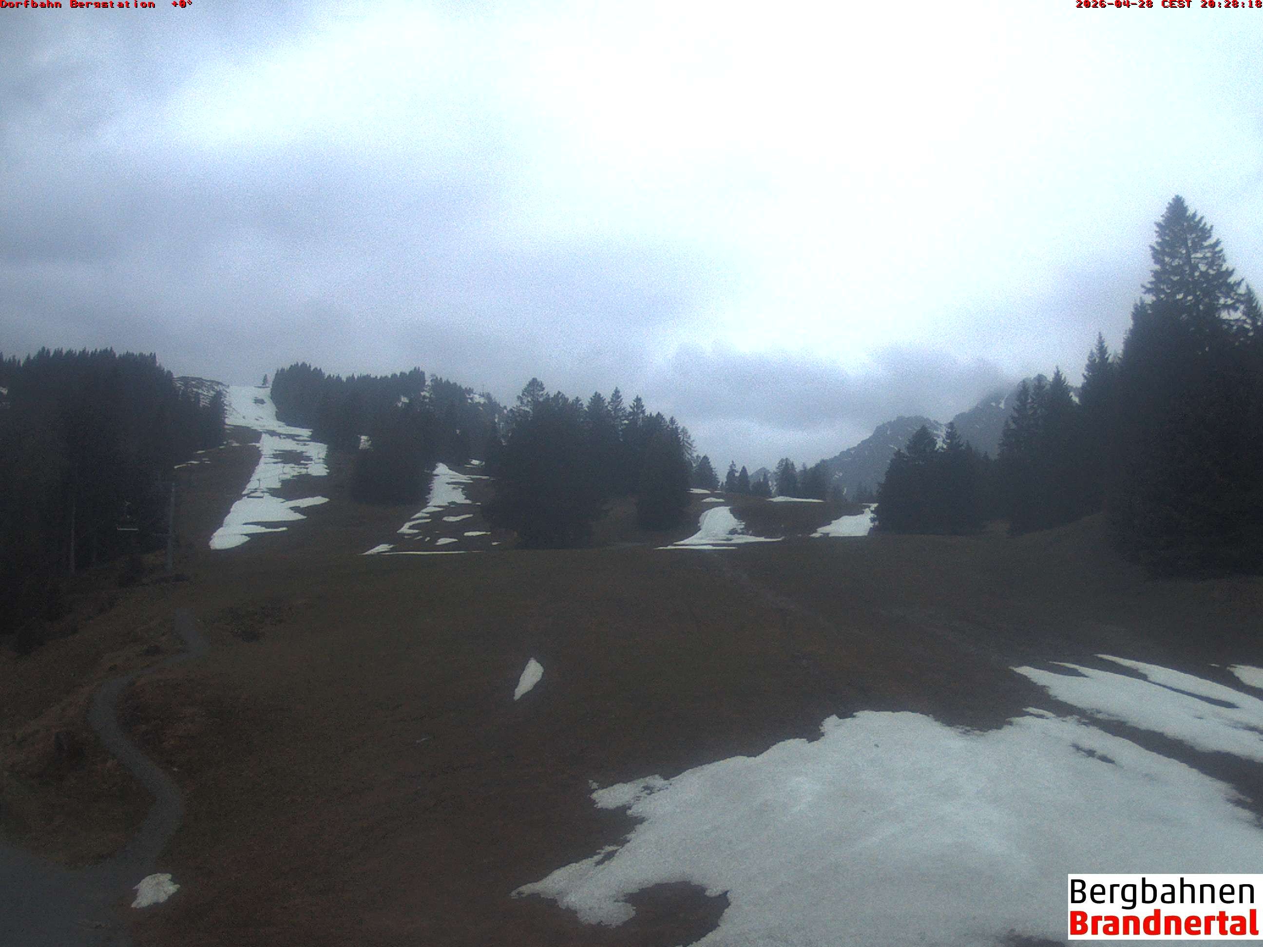 Archiv Foto Webcam Bergstation Dorfbahn, Brandnertal in Vorarlberg